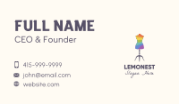 Rainbow Dress Tailoring Business Card Image Preview