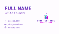 Paint Roller Home Maintenance Business Card Image Preview