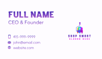 Paint Roller Home Maintenance Business Card Image Preview