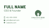 Beauty Salon Stylist Business Card Preview
