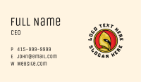 Gladiator Warrior Badge Business Card Image Preview