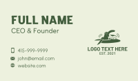 Lawn Grass Shears Business Card Preview