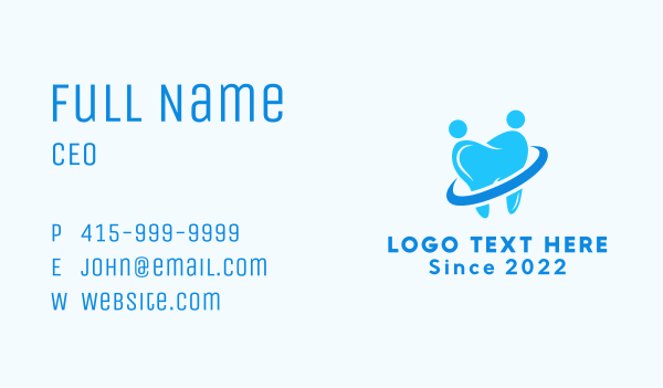 Dental Tooth Clinic Business Card Design Image Preview