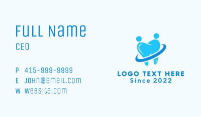 Dental Tooth Clinic Business Card
