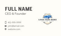 Elegant Car Garage Business Card Design