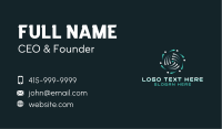Tech AI Software Business Card Image Preview