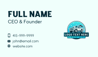 Pickup Truck Polisher Business Card Preview