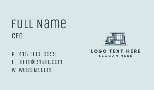 Residence Property Realtor Business Card Design Image Preview