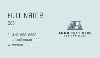 Residence Property Realtor Business Card Image Preview