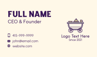 Gourmet Food Cart Business Card Image Preview