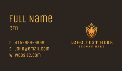 Bird Eagle Crest Business Card Image Preview