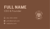 Cafe Coffee Bread Business Card Image Preview
