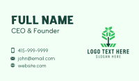 Sustainable Company Arrow  Business Card Design