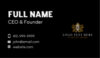 Shield Luxe Crown Business Card Image Preview