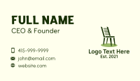 Ladderback Dining Chair Business Card Image Preview
