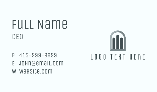 Corporate Building Towers Business Card Design Image Preview