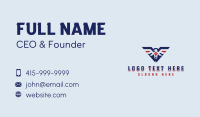 American Eagle Patriot Business Card Image Preview