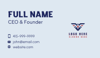 American Eagle Patriot Business Card Image Preview