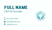 Family Globe Foundation Business Card Preview