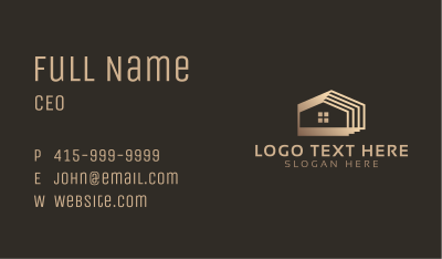 Residence Property House Business Card Image Preview