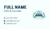 Bubble Cleaning Power Wash Business Card Image Preview