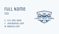 Truck Logistics Cargo Business Card Image Preview