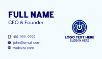 Digital Blue Spider Business Card Image Preview