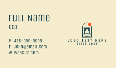 Modern Furniture Emblem  Business Card Image Preview