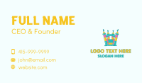 Inflatable Toy Castle  Business Card Design