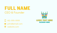 Inflatable Toy Castle  Business Card Image Preview