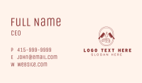 Meat Butcher Badge Business Card Image Preview