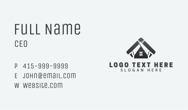 Saw Tool Construction Business Card Design Image Preview