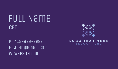 Professional Employee Organization  Business Card Image Preview