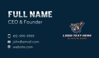 Bulldog Baseball Team Business Card Preview