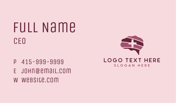 Brain Care Support Group Business Card Design Image Preview