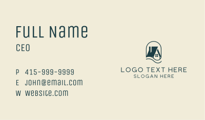 House Developer Roofing Business Card Image Preview