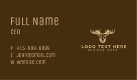 Moose Antler Wildlife Business Card Image Preview
