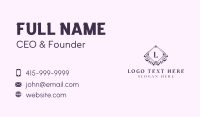 Event Floral Boutique Business Card Image Preview