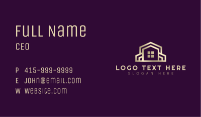 Builder House Architecture Business Card Image Preview
