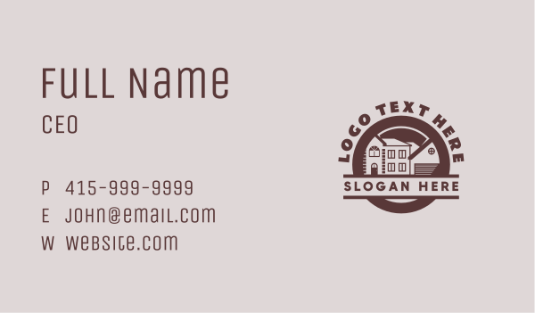 Home Property Roofing Business Card Design Image Preview