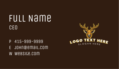 Mad Deer Gaming Business Card Image Preview