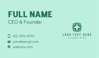 Green Generic Business Star Business Card Image Preview