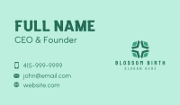 Green Generic Business Star Business Card Image Preview