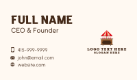 Meal Food Cart Business Card Preview