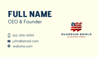 American Country Flag Business Card Image Preview