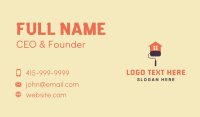 Paint Roller House Business Card Image Preview