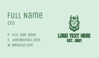 Evil Game Villain Business Card Image Preview