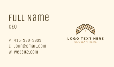 Multiple Residential Roof Business Card Image Preview