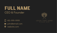 Elegant Tree Plant Business Card Image Preview