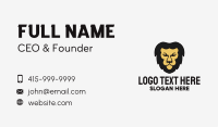 Zoo Lion Business Card Image Preview